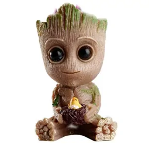 گلدان طرح بچه گروت (Baby Groot Planter)