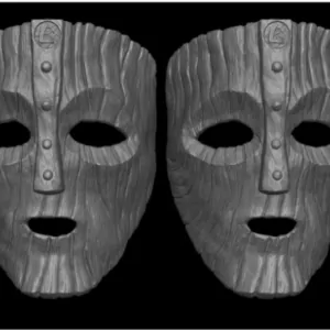 ماسک ایفای نقش طرح فیلم the mask